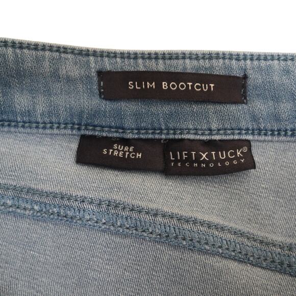 NYDJ Womens 16 Crop High Waist Slim Bootcut Jeans in Lustre NEW - Picture 11 of 15